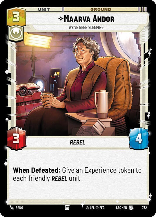 Maarva Andor - We've Been Sleeping (Foil) (762) (762) [Secrets of Power] - for just $0.10! 