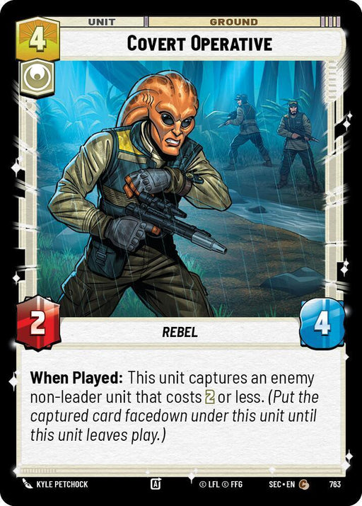 Covert Operative (763) (Foil) (763) [Secrets of Power] - for just $0.10! 
