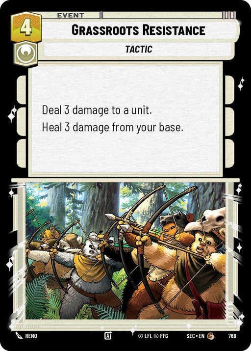 Grassroots Resistance (768) (Foil) (768) [Secrets of Power] - for just $0.10! 