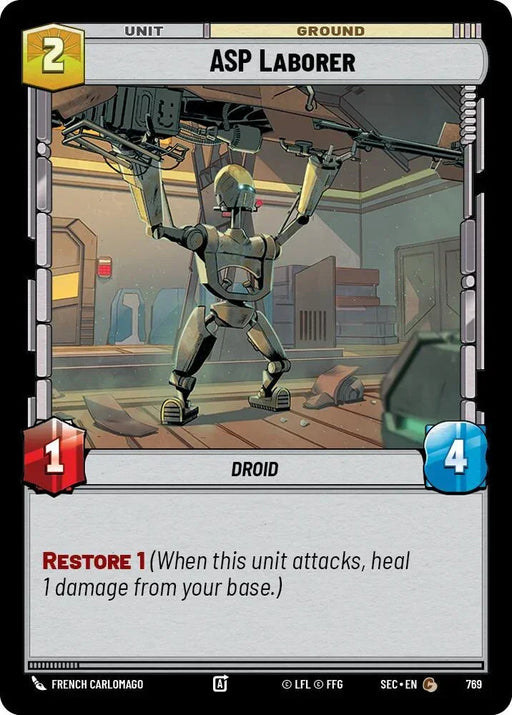 ASP Laborer (769) (Foil) (769) [Secrets of Power] - for just $0.10! 