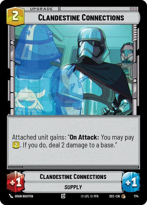 Clandestine Connections (774) (Foil) (774) [Secrets of Power] - for just $0.10! 