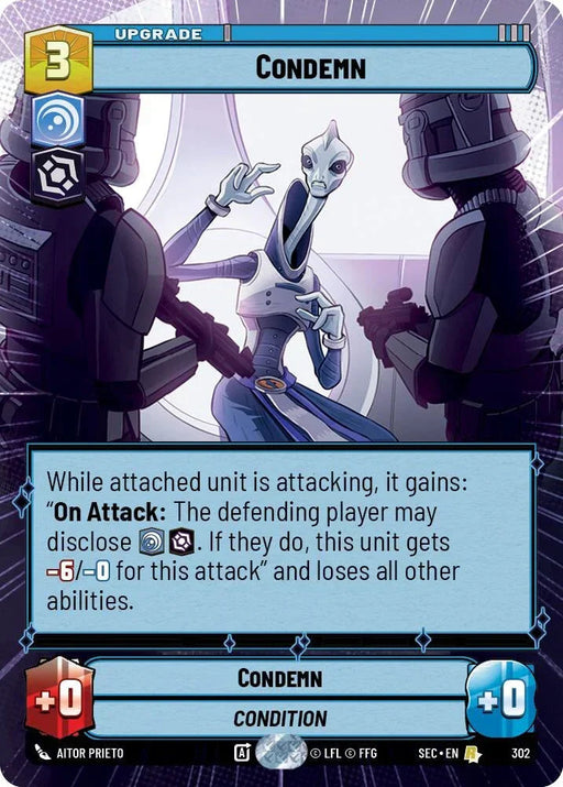 Condemn (302) (Hyperspace) (302) [Secrets of Power] - for just $6.60! 