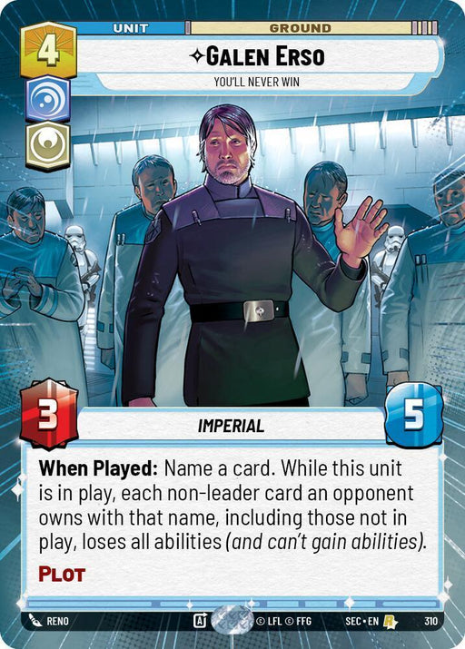 Galen Erso - You'll Never Win (Hyperspace) (310) (310) [Secrets of Power] - for just $1.35! 
