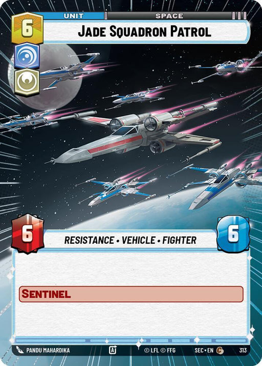 Jade Squadron Patrol (313) (Hyperspace) (313) [Secrets of Power] - for just $0.10! 