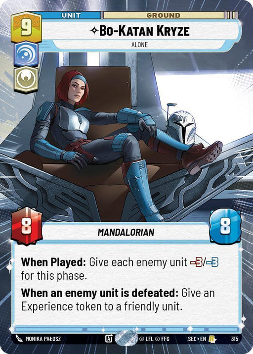 Bo-Katan Kryze - Katan Kryze (315) - Alone (Hyperspace) (315) (315) [Secrets of Power] - for just $2! 