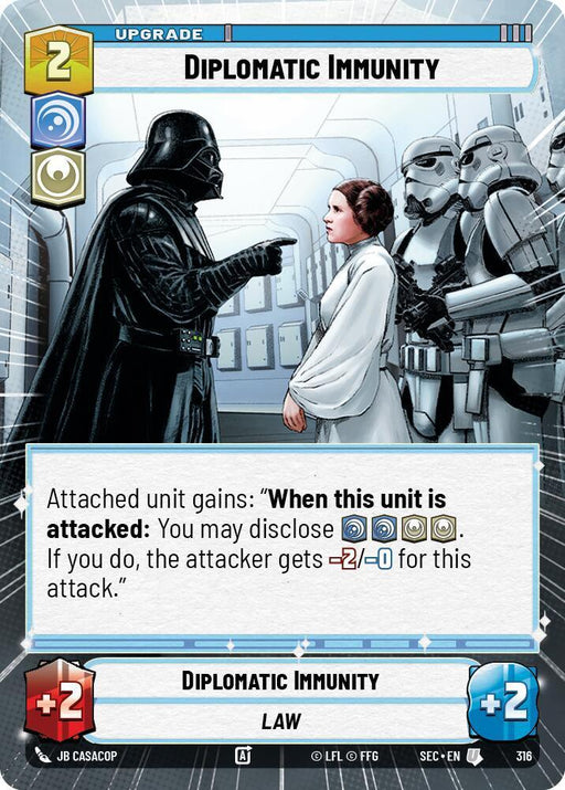 Diplomatic Immunity (316) (Hyperspace) (316) [Secrets of Power] - for just $0.10! 