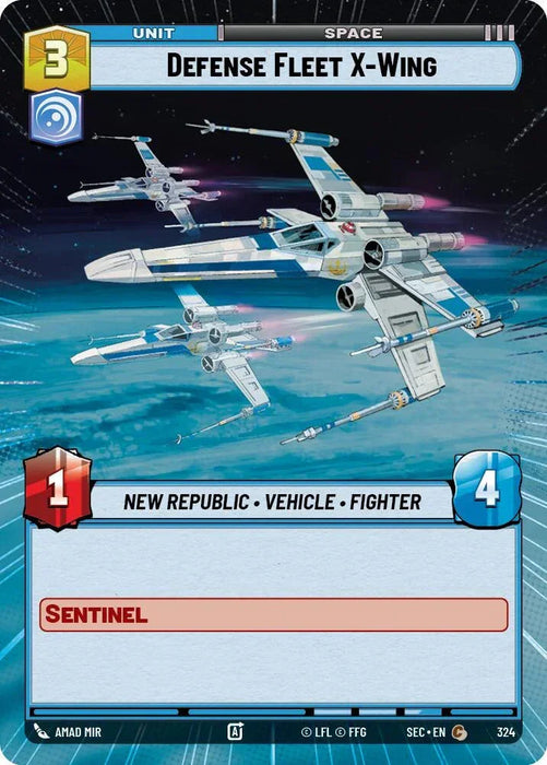Defense Fleet X-Wing (324) (Hyperspace) (324) [Secrets of Power] - for just $0.10! 