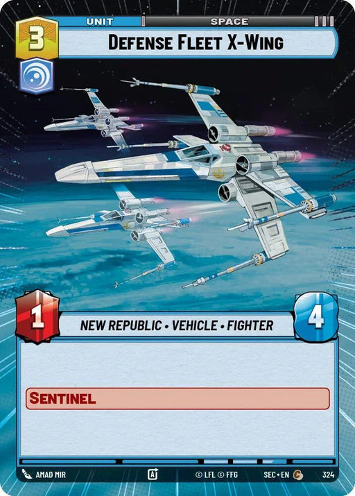 Defense Fleet X-Wing (324) (Hyperspace) (324) [Secrets of Power] - for just $0.10! 