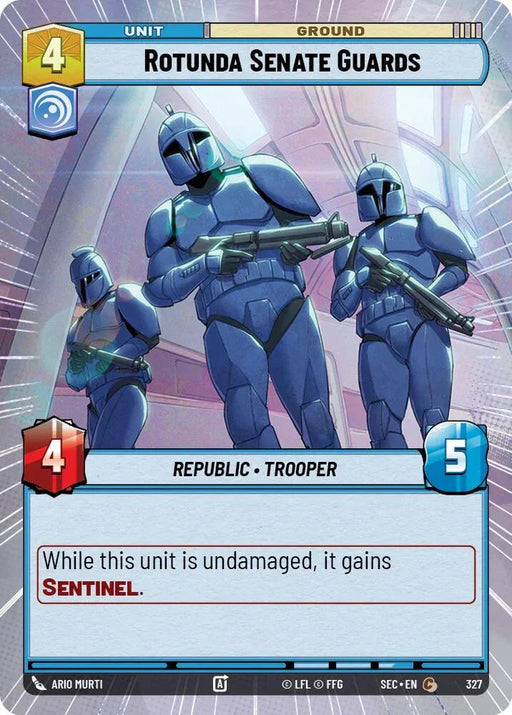 Rotunda Senate Guards (327) (Hyperspace) (327) [Secrets of Power] - for just $0.10! 