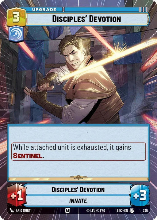 Disciples' Devotion (335) (Hyperspace) (335) [Secrets of Power] - for just $0.10! 