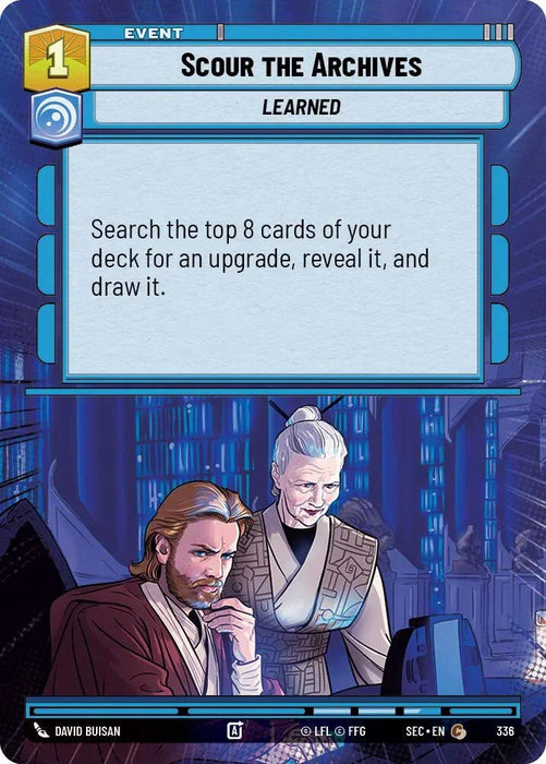 Scour the Archives (336) (Hyperspace) (336) [Secrets of Power] - for just $0.10! 