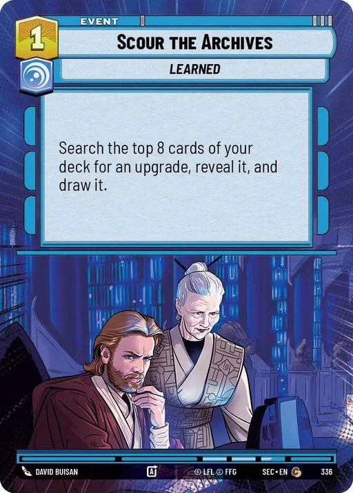 Scour the Archives (336) (Hyperspace) (336) [Secrets of Power] - for just $0.10! 