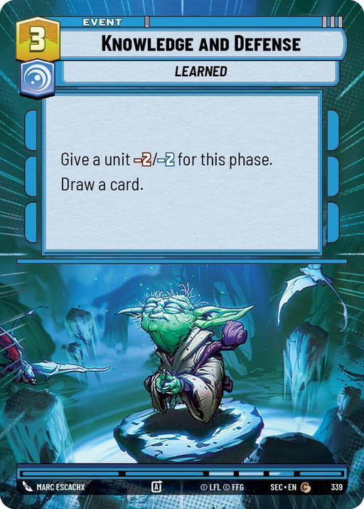 Knowledge and Defense (339) (Hyperspace) (339) [Secrets of Power] - for just $0.15! 