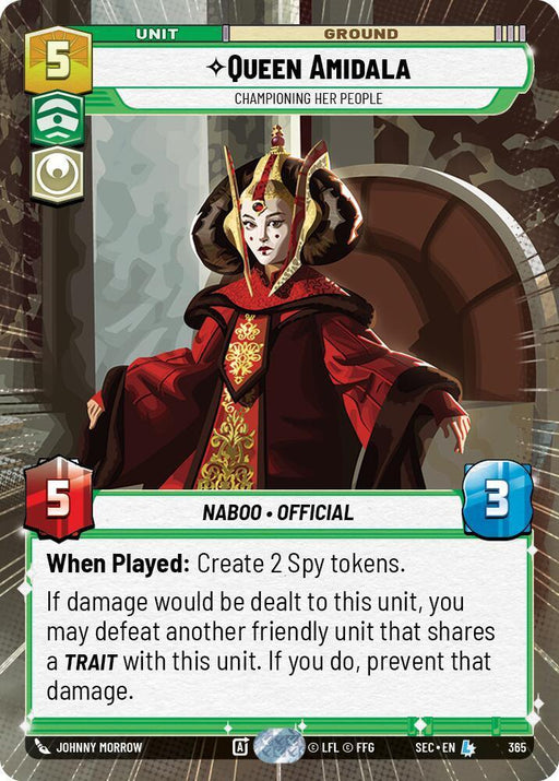 Queen Amidala - Championing Her People (Hyperspace) (365) (365) [Secrets of Power] - for just $3.45! 
