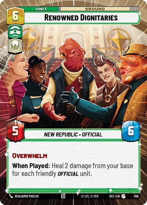 Renowned Dignitaries (366) (Hyperspace) (366) [Secrets of Power] - for just $0.15! 