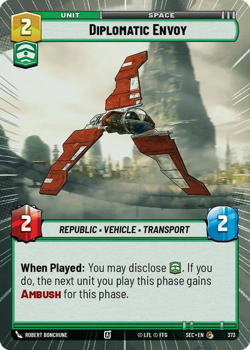 Diplomatic Envoy (373) (Hyperspace) (373) [Secrets of Power] - for just $0.10! 