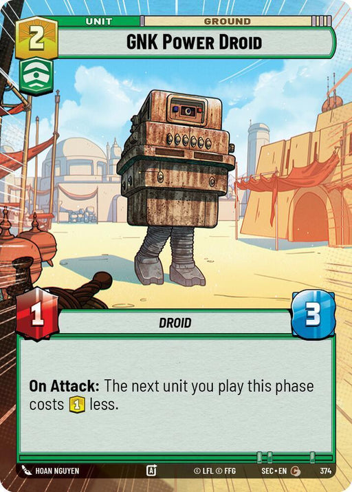 GNK Power Droid (374) (Hyperspace) (374) [Secrets of Power] - for just $0.40! 