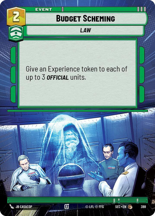 Budget Scheming (388) (Hyperspace) (388) [Secrets of Power] - for just $0.10! 