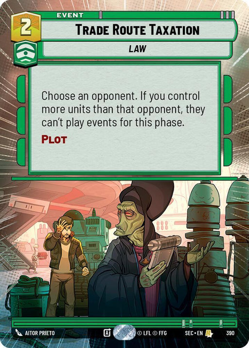 Trade Route Taxation (390) (Hyperspace) (390) [Secrets of Power] - for just $0.50! 