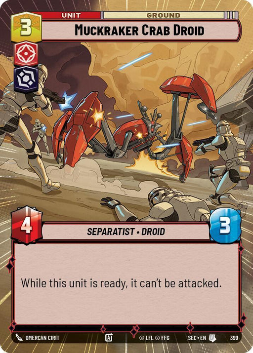 Muckraker Crab Droid (399) (Hyperspace) (399) [Secrets of Power] - for just $0.10! 