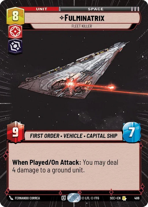 Fulminatrix - Fleet Killer (Hyperspace) (406) (406) [Secrets of Power] - for just $1.05! 