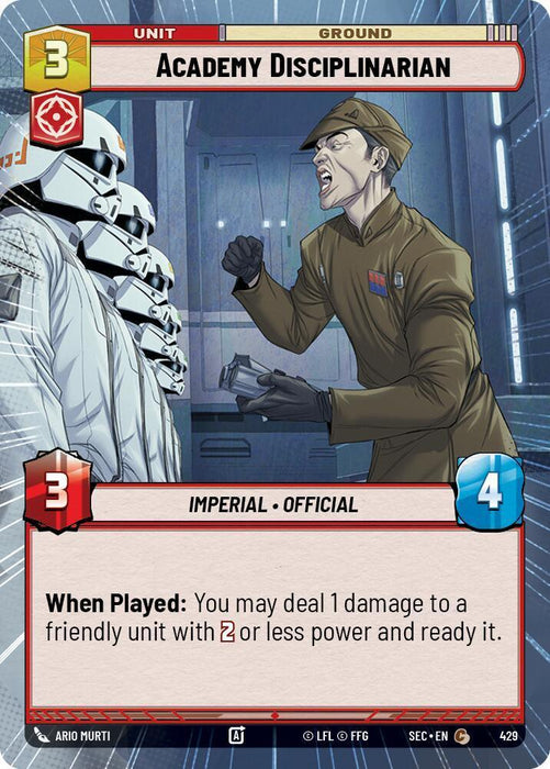 Academy Disciplinarian (429) (Hyperspace) (429) [Secrets of Power] - for just $0.10! 