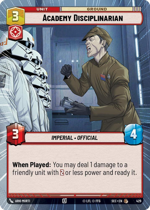 Academy Disciplinarian (429) (Hyperspace) (429) [Secrets of Power] - for just $0.10! 
