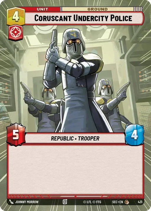 Coruscant Undercity Police (431) (Hyperspace) (431) [Secrets of Power] - for just $0.10! 