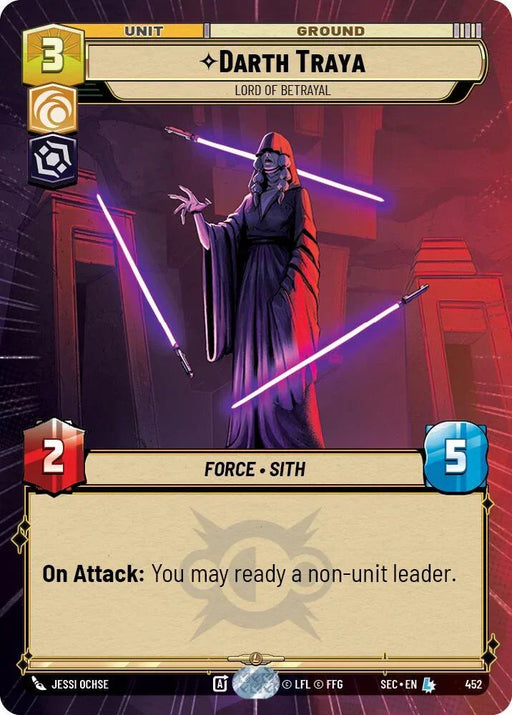Darth Traya - Lord of Betrayal (Hyperspace) (452) (452) [Secrets of Power] - for just $5.05! 