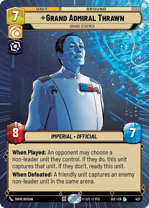 Grand Admiral Thrawn - Grand Schemer (Hyperspace) (457) (457) [Secrets of Power] - for just $2.35! 