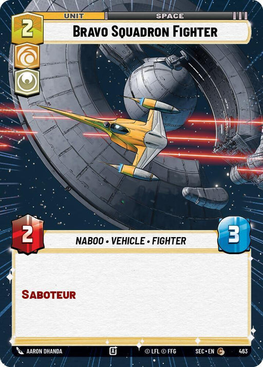 Bravo Squadron Fighter (463) (Hyperspace) (463) [Secrets of Power] - for just $0.10! 