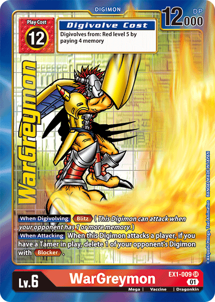 WarGreymon [EX1-009] (Alternate Art) [Classic Collection] - Just $1.50! Shop now at Retro Gaming of Denver