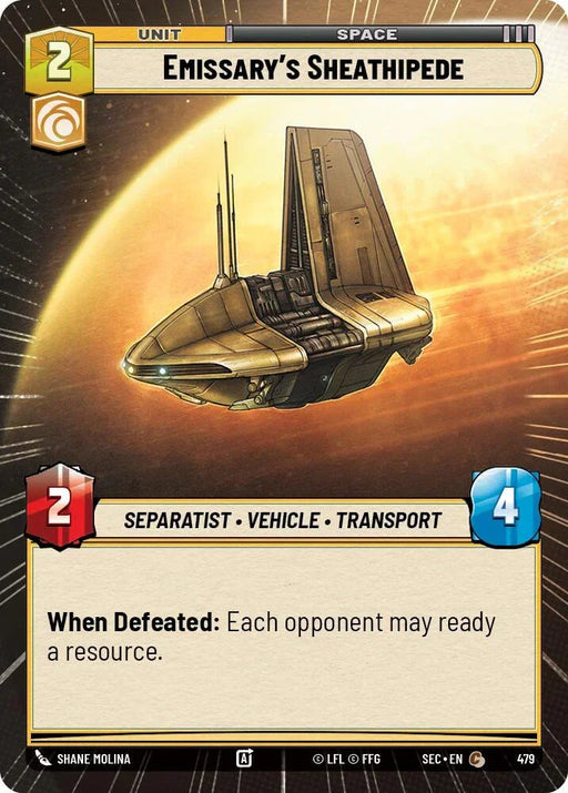 Emissary's Sheathipede (479) (Hyperspace) (479) [Secrets of Power] - for just $0.15! 