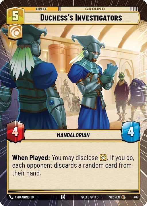 Duchess's Investigators (487) (Hyperspace) (487) [Secrets of Power] - for just $0.10! 