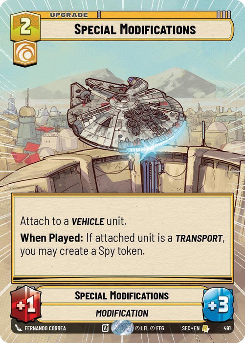 Special Modifications (491) (Hyperspace) (491) [Secrets of Power] - for just $0.30! 