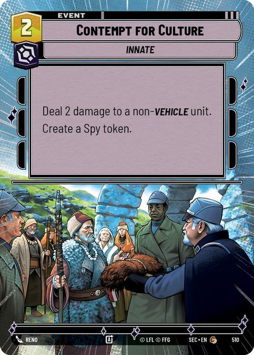 Contempt for Culture (510) (Hyperspace) (510) [Secrets of Power] - for just $0.15! 
