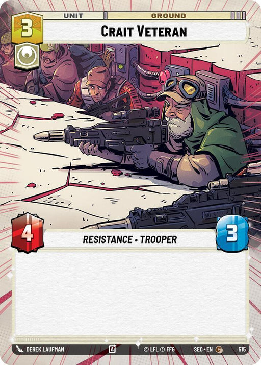 Crait Veteran (515) (Hyperspace) (515) [Secrets of Power] - for just $0.10! 