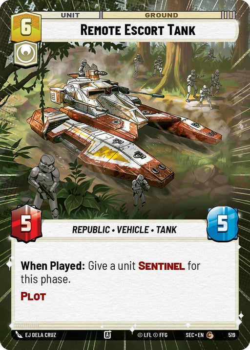 Remote Escort Tank (519) (Hyperspace) (519) [Secrets of Power] - for just $0.10! 