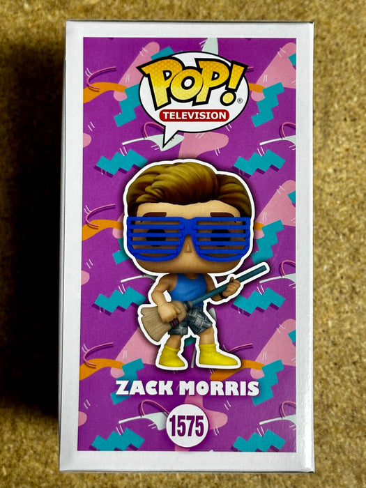 Funko Pop! Television Zack Morris #1575 Saved By The Bell 2024 Mark-Paul Gosselaar - for just $13! 