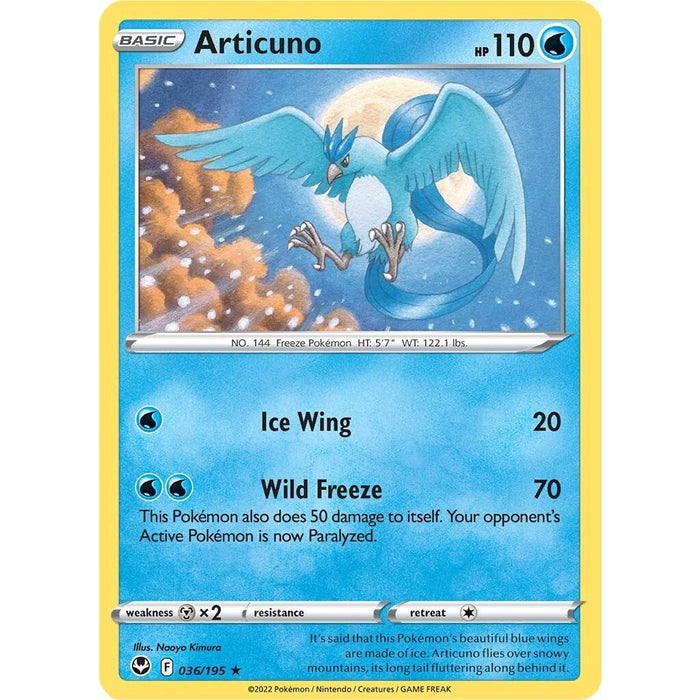 Articuno (036/195) [Sword & Shield: Silver Tempest] - Just $0.05! Shop now at Retro Gaming of Denver