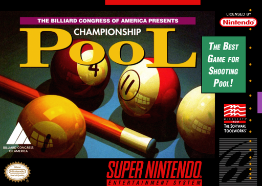 Championship Pool – Super Nintendo Entertainment System (SNES) - for just $6.99! 