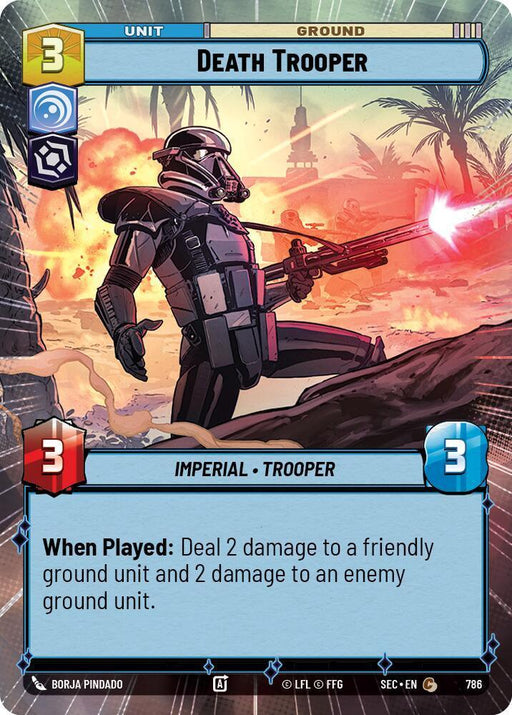 Death Trooper (786) (Hyperspace Foil) (786) [Secrets of Power] - for just $0.15! 