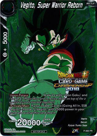Vegito, Super Warrior Reborn (P-065) [Tournament Promotion Cards] - for just $0.55! 