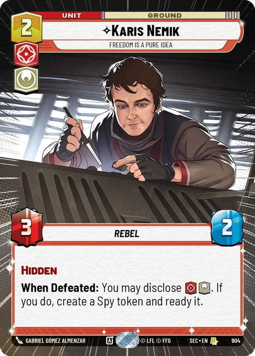 Karis Nemik - Freedom is a Pure Idea (Hyperspace Foil) (904) (904) [Secrets of Power] - for just $3.40! 