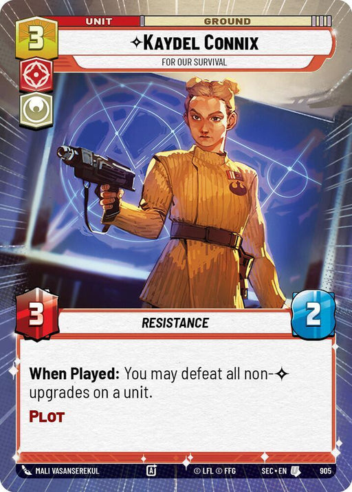Kaydel Connix - For Our Survival (Hyperspace Foil) (905) (905) [Secrets of Power] - for just $0.15! 