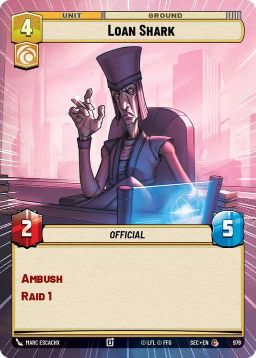 Loan Shark (978) (Hyperspace Foil) (978) [Secrets of Power] - for just $0.10! 