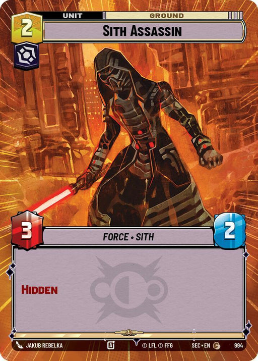 Sith Assassin (994) (Hyperspace Foil) (994) [Secrets of Power] - for just $0.25! 