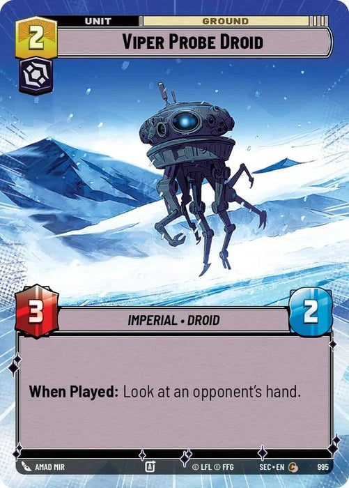 Viper Probe Droid (995) (Hyperspace Foil) (995) [Secrets of Power] - for just $0.10! 