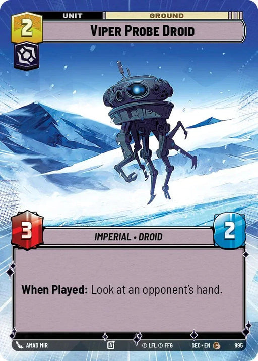 Viper Probe Droid (995) (Hyperspace Foil) (995) [Secrets of Power] - for just $0.10! 