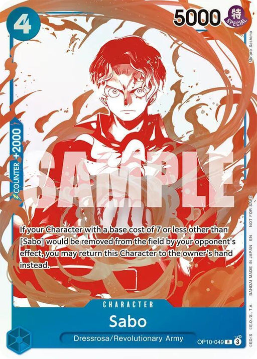 Sabo (OP10-049) (3rd Anniversary Treasure Campaign Pack) [One Piece Promotion Cards] - for just $0.55! 